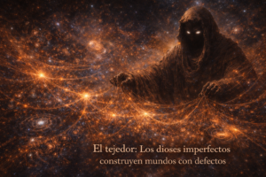 El Tejedor: los dioses imperfectos construyen mundos con defectos