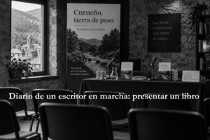 Diario de un escritor en marcha: presentar un libro